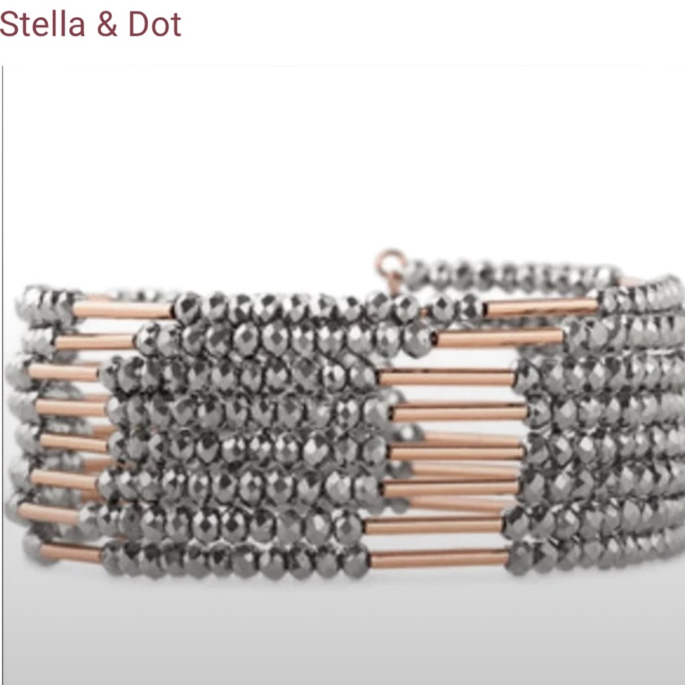 Stella & Dot Bardot Bracelet in Rose Gold